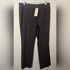 Sigrid Olsen Sport Women's Brown Straight-Leg Pants NWT